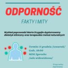 Jak skutecznie wzmacniać odporność – wykład Marty Drygajło