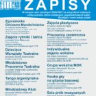 Ruszają zapisy na zajęcia dodatkowe MDK